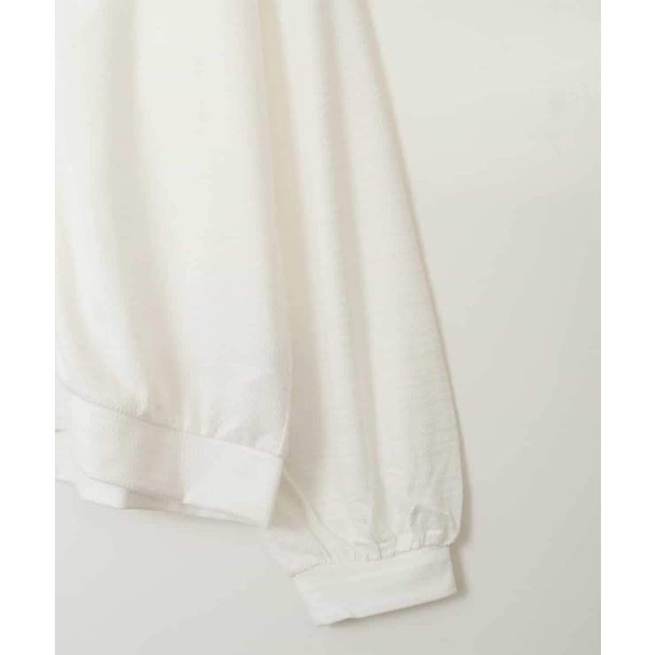 [140-150]【UVカット】ボーダージャカードカーディガン | a.v.v【KIDS】 | 詳細画像35 