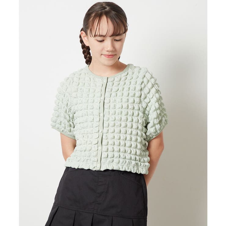 [100-130]ぽこぽこポップコーンカーディガン | a.v.v【KIDS】 | 詳細画像10 