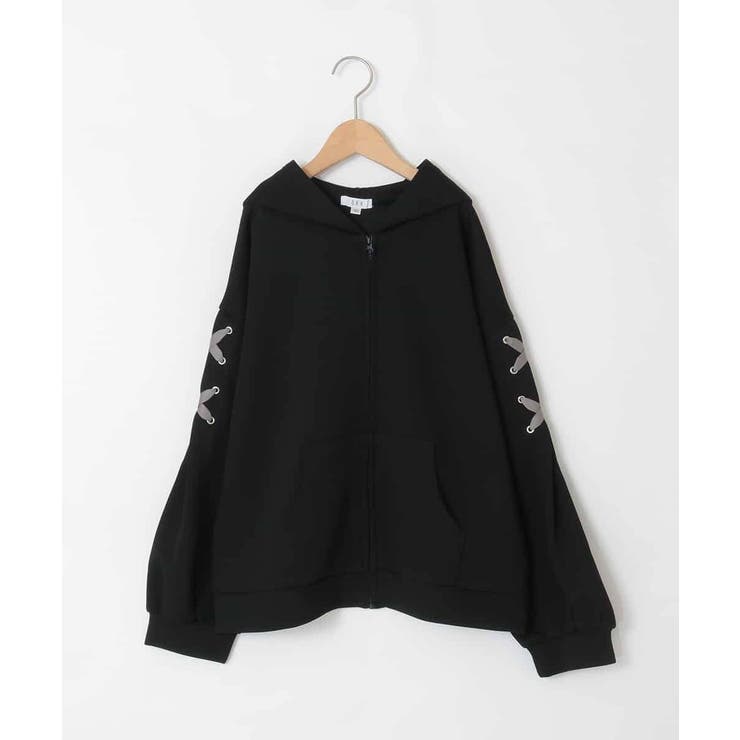 [120-160]レースアップダンボールパーカー | a.v.v【KIDS】 | 詳細画像29 