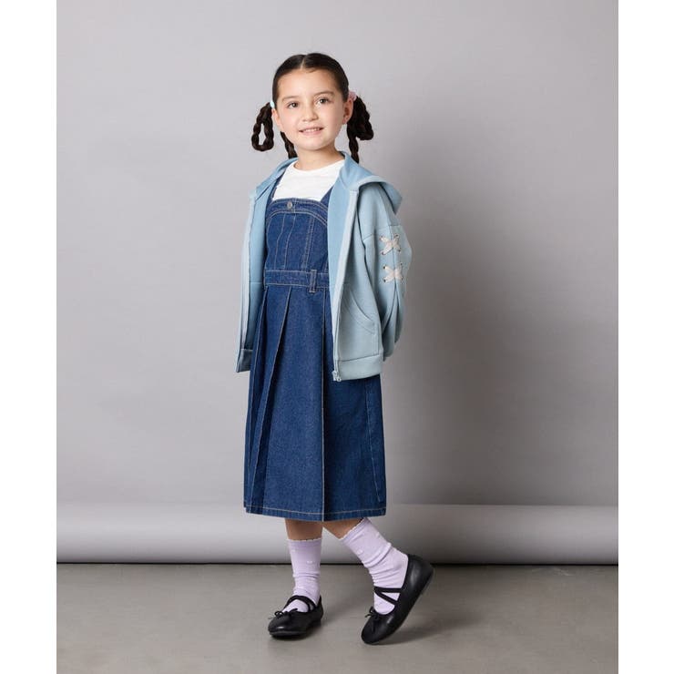 [120-160]レースアップダンボールパーカー | a.v.v【KIDS】 | 詳細画像7 