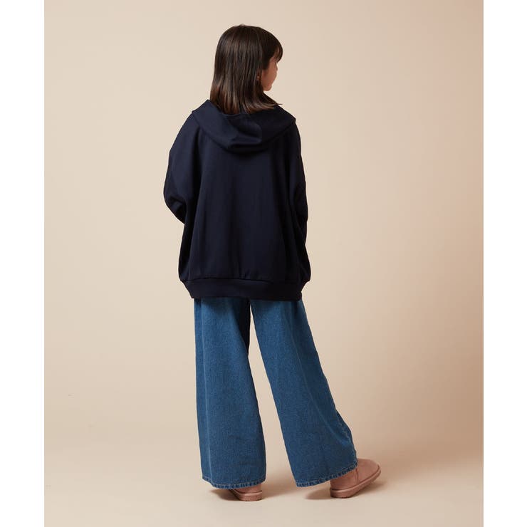 [100-130]コクーンシルエットジップアップフーディー | a.v.v【KIDS】 | 詳細画像17 