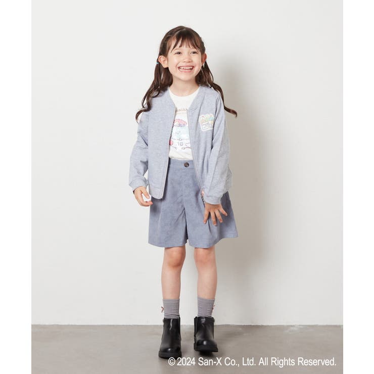 [100-140]【すみっコぐらし】裏毛カーディガン | a.v.v【KIDS】 | 詳細画像7 