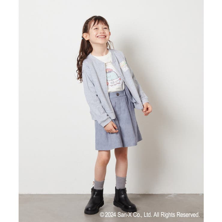 [100-140]【すみっコぐらし】裏毛カーディガン | a.v.v【KIDS】 | 詳細画像8 