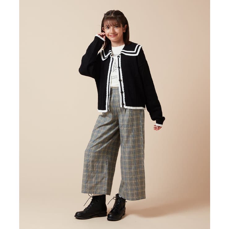 [140-150]セーラーカラーニットカーデ | a.v.v【KIDS】 | 詳細画像11 