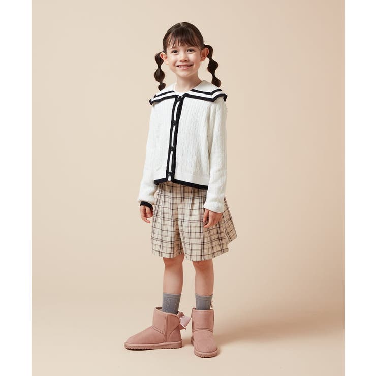 [140-150]セーラーカラーニットカーデ | a.v.v【KIDS】 | 詳細画像22 