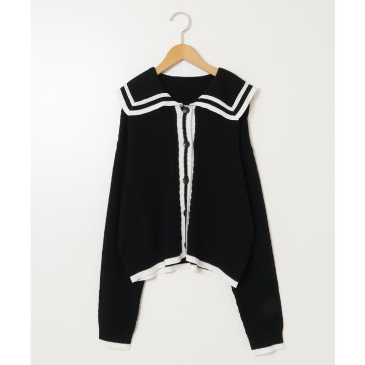 [140-150]セーラーカラーニットカーデ | a.v.v【KIDS】 | 詳細画像26 