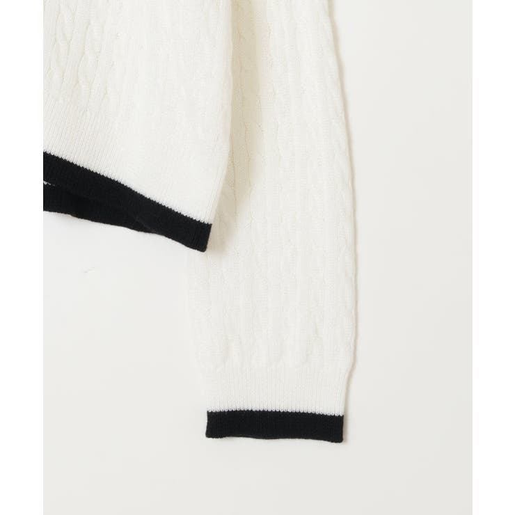 [140-150]セーラーカラーニットカーデ | a.v.v【KIDS】 | 詳細画像6 