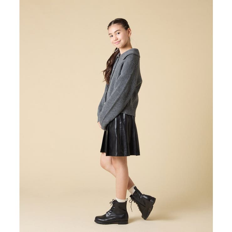 [130-160]襟付きカーディガン | a.v.v【KIDS】 | 詳細画像16 