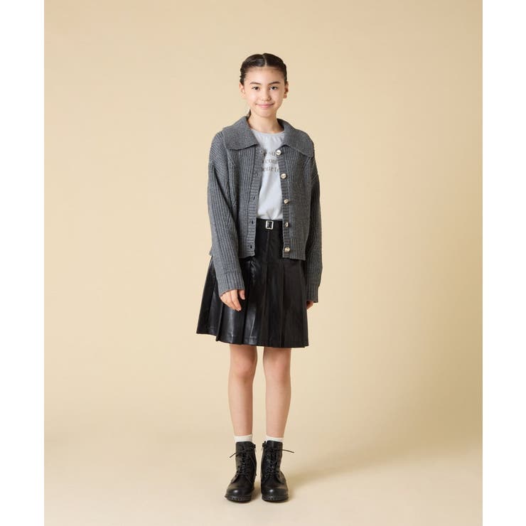 [130-160]襟付きカーディガン | a.v.v【KIDS】 | 詳細画像18 