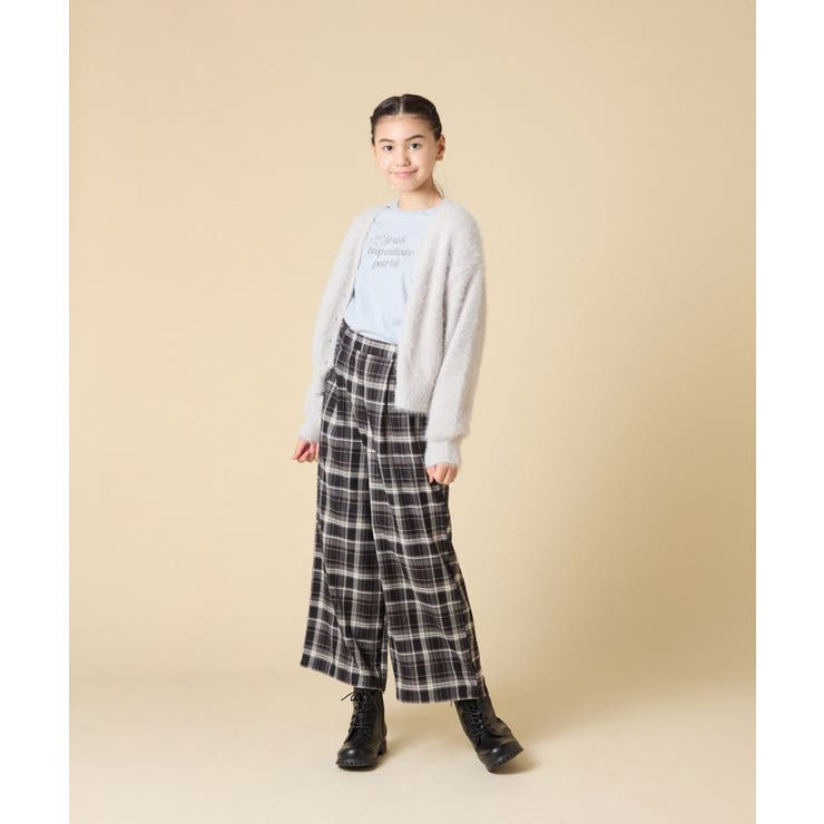 [120-160]フェザー調カーディガン | a.v.v【KIDS】 | 詳細画像25 