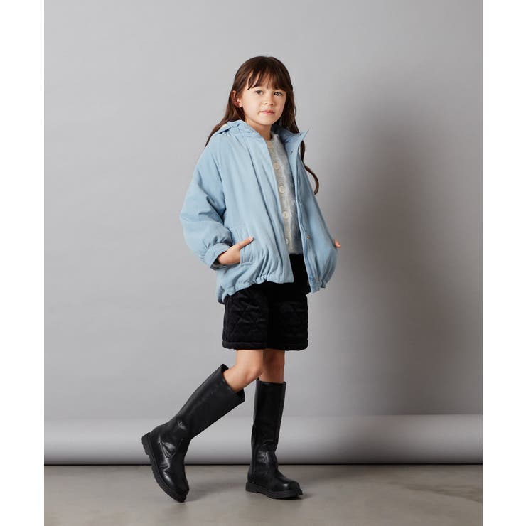 160]ふわふわシャギーカーディガン [品番：ITKW0014296]｜a.v.v【KIDS】（アーヴェヴェ）のキッズファッション通販｜SHOPLIST（ショップリスト）