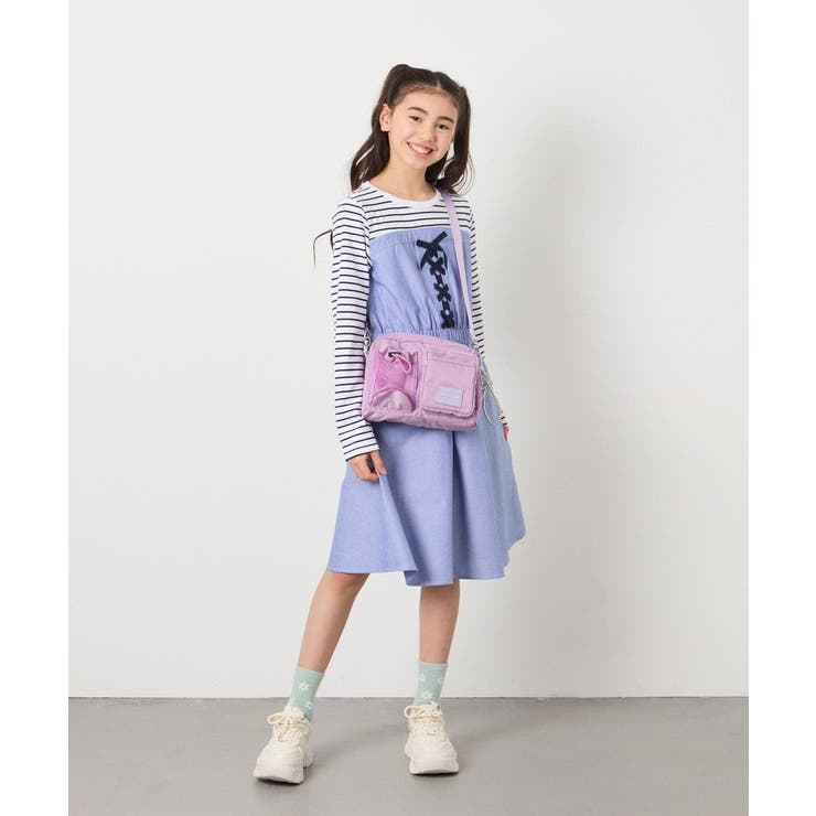 [120-160]レースアップドッキングワンピ | a.v.v【KIDS】 | 詳細画像24 