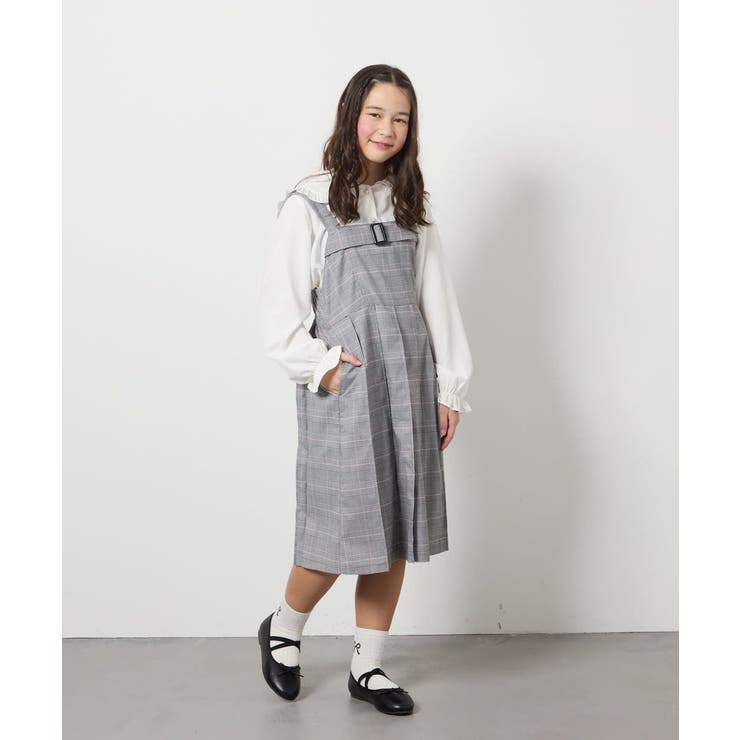 [140-150]【結婚式/発表会】ベルテッドプリーツジャンスカ | a.v.v【KIDS】 | 詳細画像6 