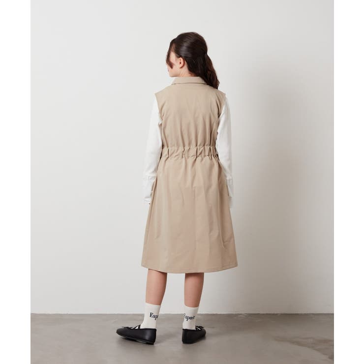 [120-130]トレンチジャンパースカート | a.v.v【KIDS】 | 詳細画像15 