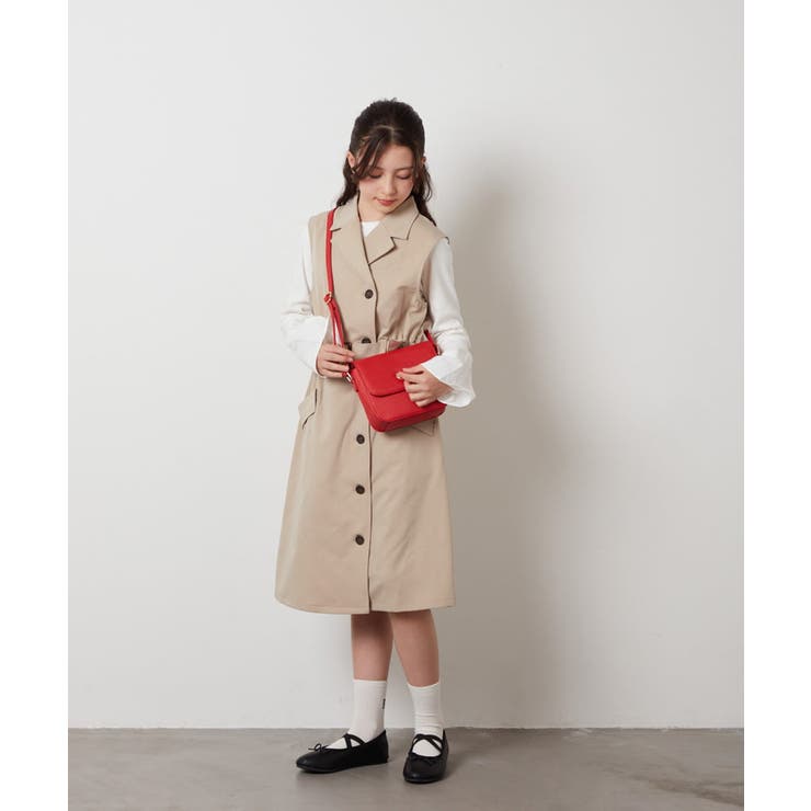 [120-130]トレンチジャンパースカート | a.v.v【KIDS】 | 詳細画像17 