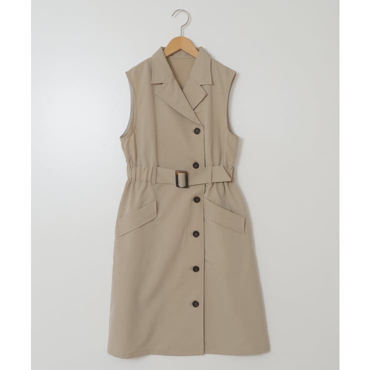 [120-130]トレンチジャンパースカート | a.v.v【KIDS】 | 詳細画像2 