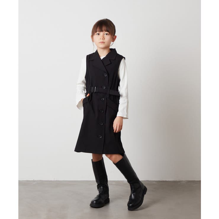 [120-130]トレンチジャンパースカート | a.v.v【KIDS】 | 詳細画像21 