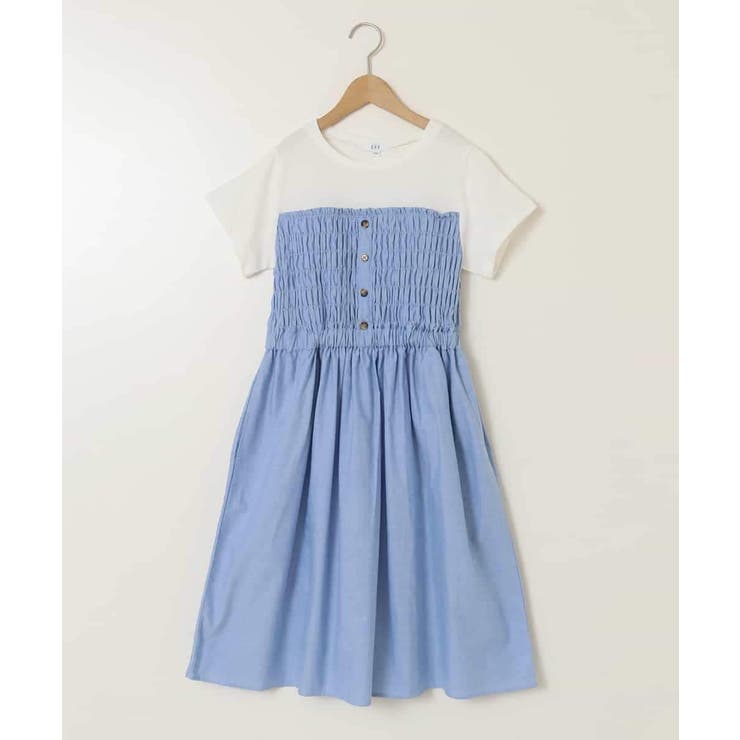 [140-150]ドッキングデザインワンピース | a.v.v【KIDS】 | 詳細画像19 