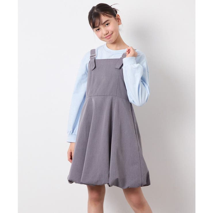 ダークグレー | [130-160]バルーンジャンスカ | a.v.v【KIDS】