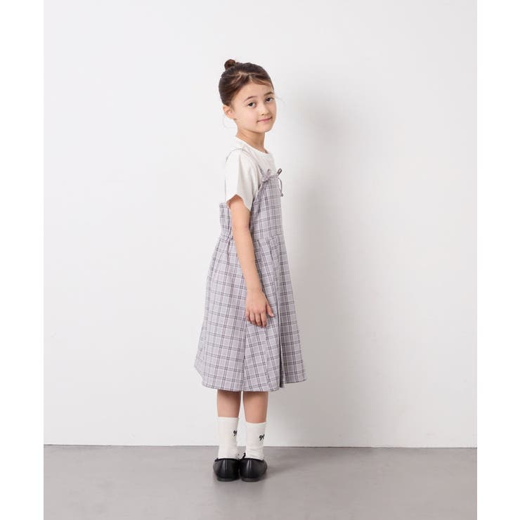 [130-160]フロントリボンプリーツジャンスカ | a.v.v【KIDS】 | 詳細画像11 