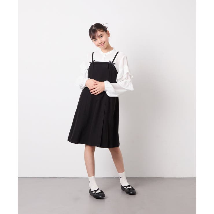 [130-160]フロントリボンプリーツジャンスカ | a.v.v【KIDS】 | 詳細画像22 
