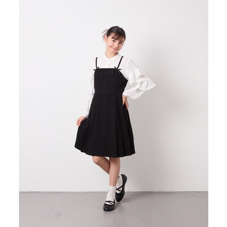 [130-160]フロントリボンプリーツジャンスカ | a.v.v【KIDS】 | 詳細画像24 