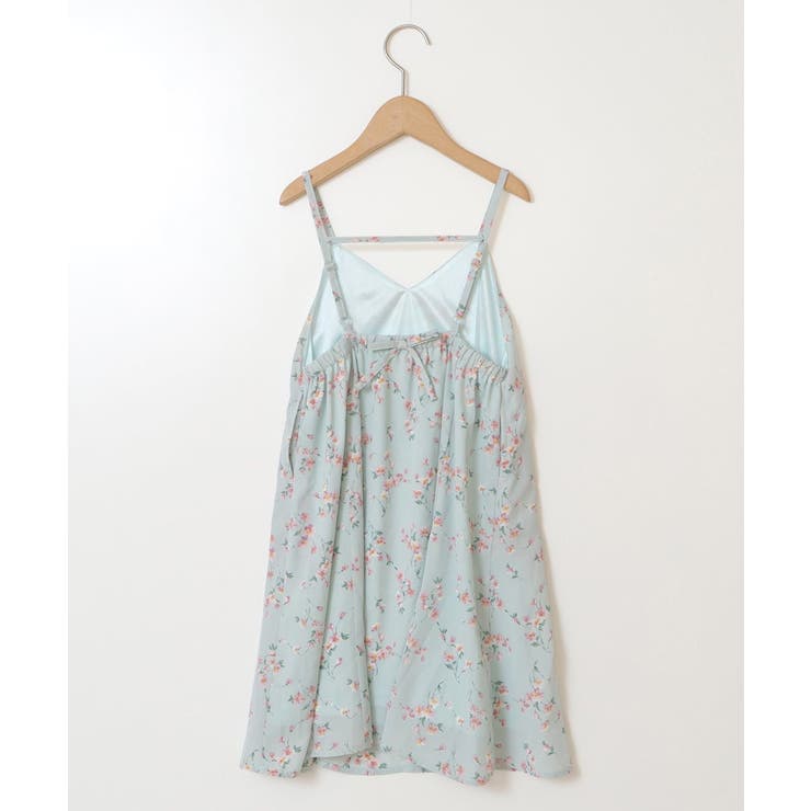 [100-130]花柄シフォンワンピース | a.v.v【KIDS】 | 詳細画像14 