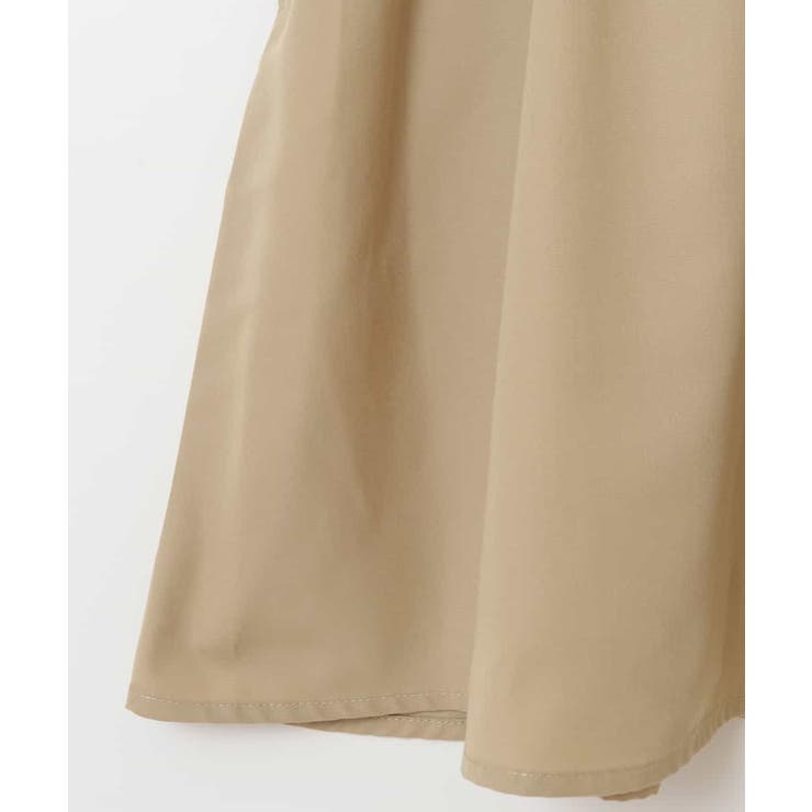 [100-130]サイドリボンロゴ刺繍ドッキングワンピース | a.v.v【KIDS】 | 詳細画像18 