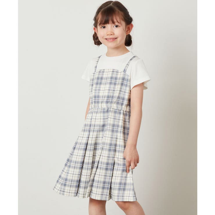 [100-130]ドッキングワンピース | a.v.v【KIDS】 | 詳細画像1 