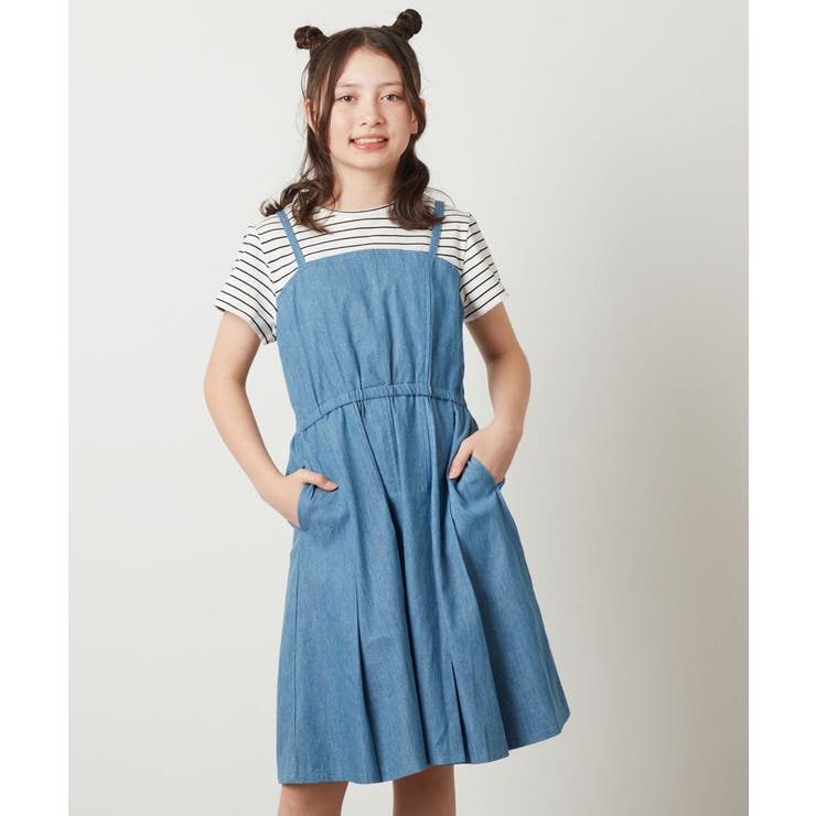 [100-130]ドッキングワンピース | a.v.v【KIDS】 | 詳細画像13 