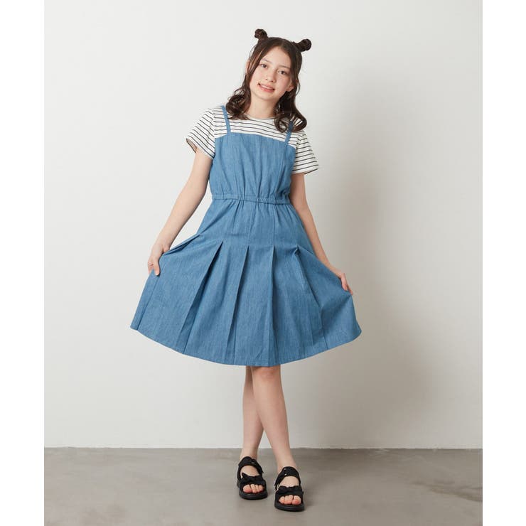 [100-130]ドッキングワンピース | a.v.v【KIDS】 | 詳細画像15 