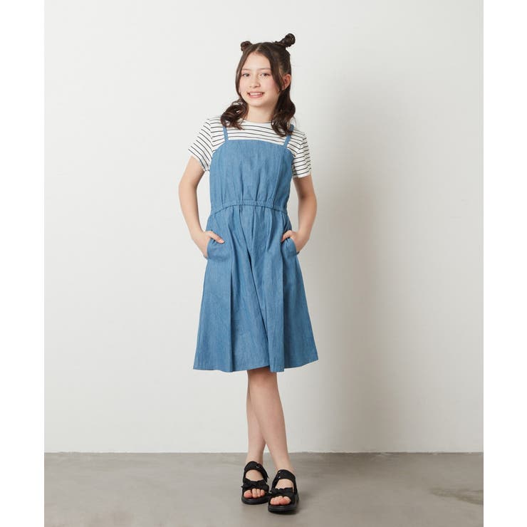 [100-130]ドッキングワンピース | a.v.v【KIDS】 | 詳細画像16 