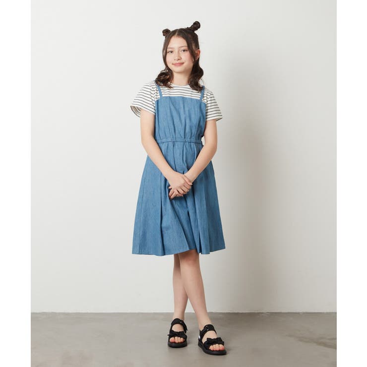 [100-130]ドッキングワンピース | a.v.v【KIDS】 | 詳細画像18 