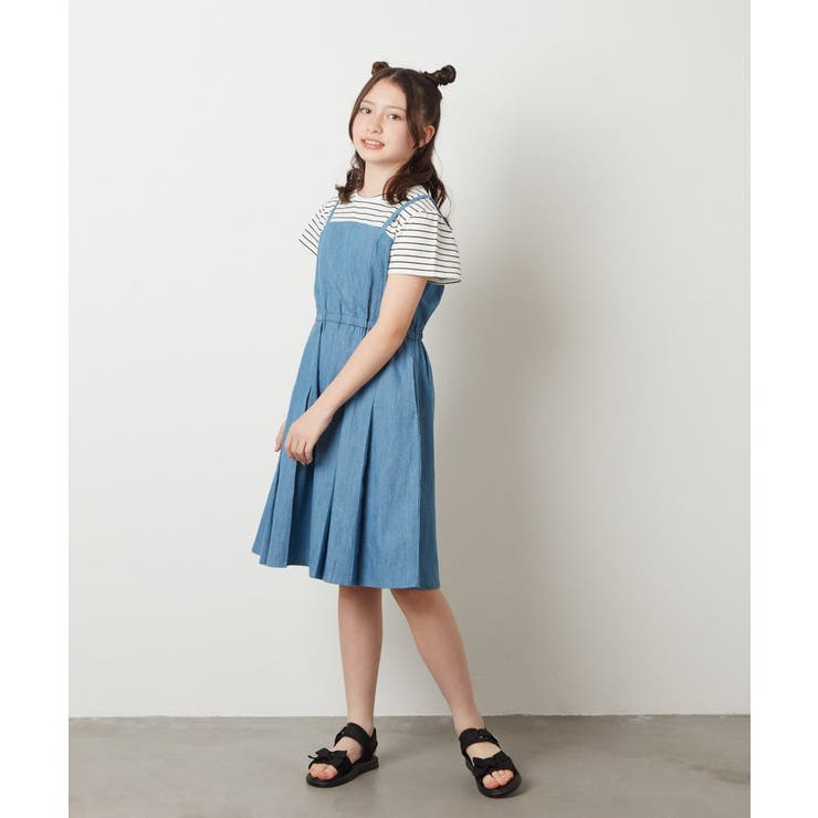 [100-130]ドッキングワンピース | a.v.v【KIDS】 | 詳細画像20 