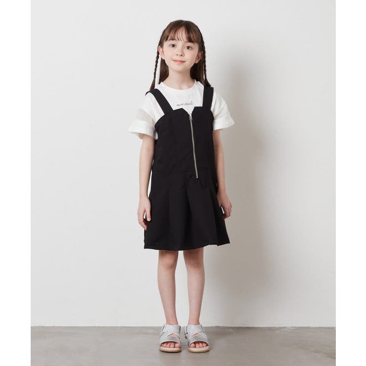 [100-130]フロントジップジャンスカ | a.v.v【KIDS】 | 詳細画像8 