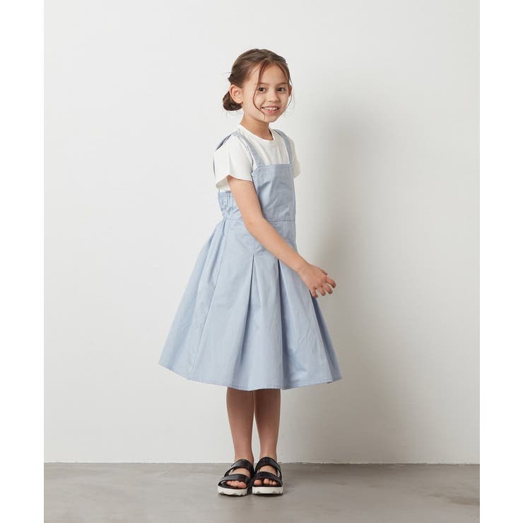 [110-130]Ｔシャツドッキングワンピース | a.v.v【KIDS】 | 詳細画像2 