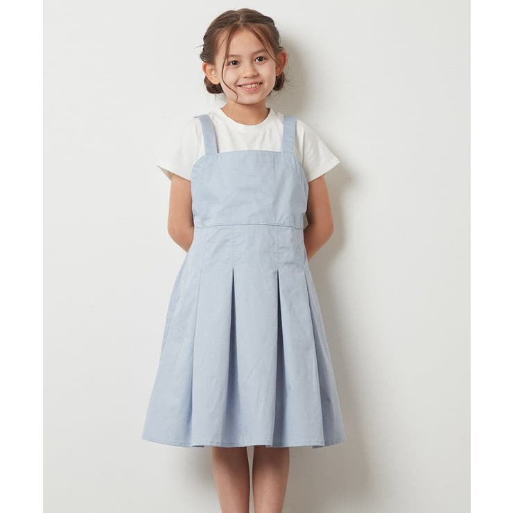 [110-130]Ｔシャツドッキングワンピース | a.v.v【KIDS】 | 詳細画像3 