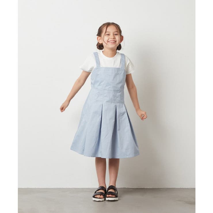 [110-130]Ｔシャツドッキングワンピース | a.v.v【KIDS】 | 詳細画像5 