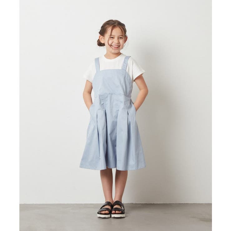 [110-130]Ｔシャツドッキングワンピース | a.v.v【KIDS】 | 詳細画像6 