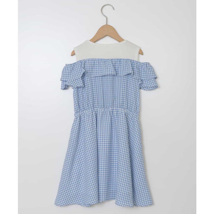 [100-130]レイヤード風オフショルワンピース | a.v.v【KIDS】 | 詳細画像21 