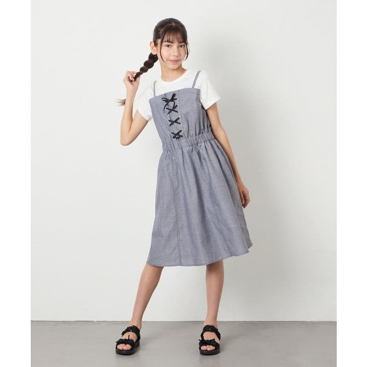 関税・送料込み!【国内発送】DVF reggio Midi ワンピース フロントレースアップドッキングワンピース[品番：ITKW0021826