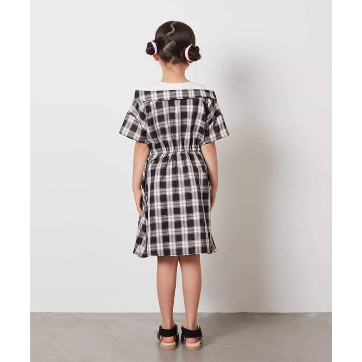 [100-130]レイヤード風オフショルワンピース | a.v.v【KIDS】 | 詳細画像10 