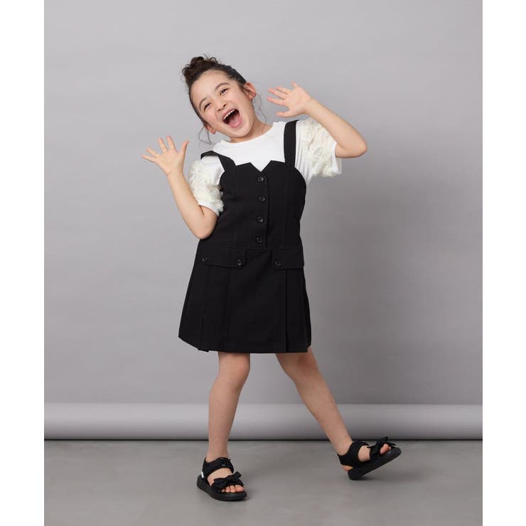 [100-130]フロントボタンジャンスカ | a.v.v【KIDS】 | 詳細画像10 