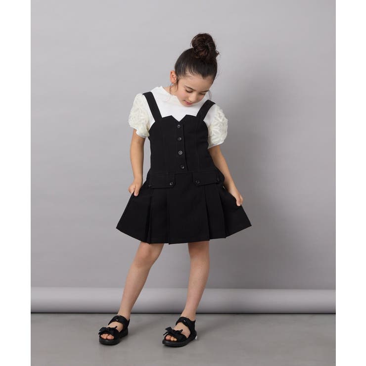 [100-130]フロントボタンジャンスカ | a.v.v【KIDS】 | 詳細画像12 