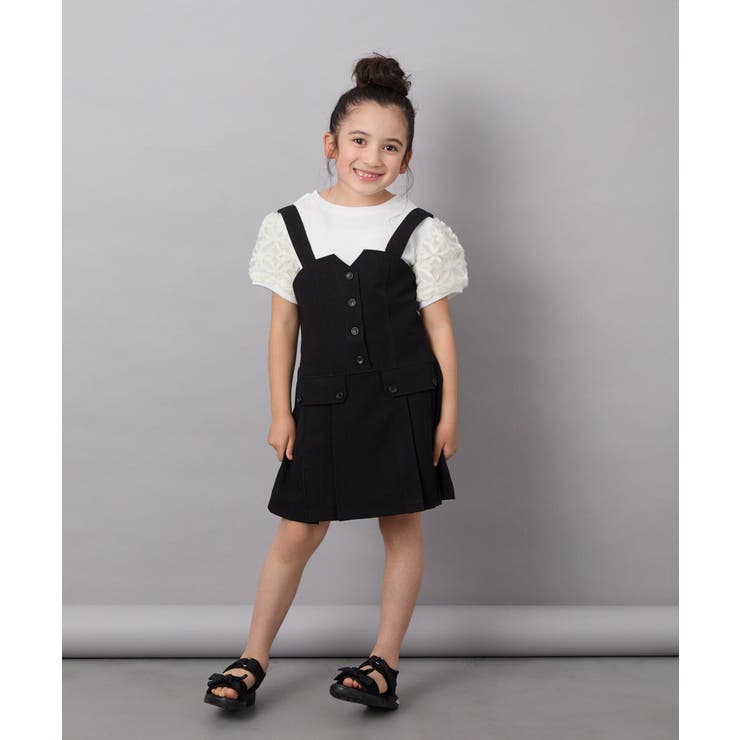 [100-130]フロントボタンジャンスカ | a.v.v【KIDS】 | 詳細画像13 