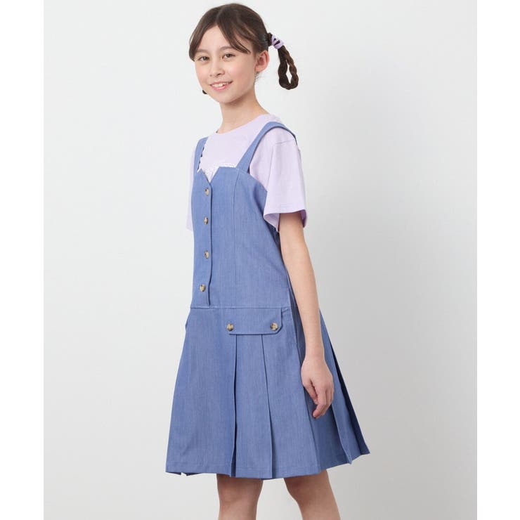 [100-130]フロントボタンジャンスカ | a.v.v【KIDS】 | 詳細画像18 