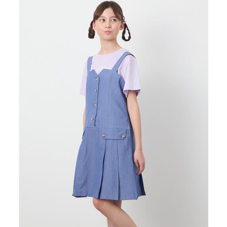 [100-130]フロントボタンジャンスカ | a.v.v【KIDS】 | 詳細画像19 