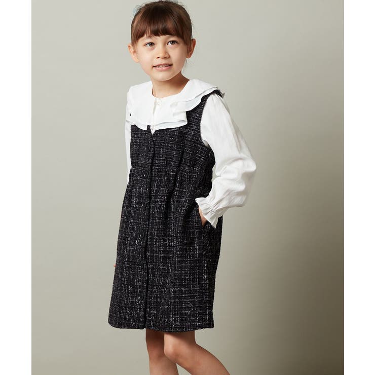 [110-130]フロントボタンジャンパースカート | a.v.v【KIDS】 | 詳細画像11 