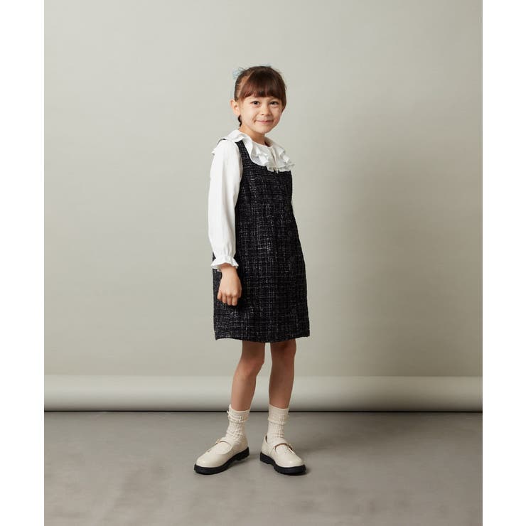 [110-130]フロントボタンジャンパースカート | a.v.v【KIDS】 | 詳細画像13 