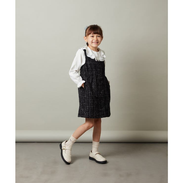 [110-130]フロントボタンジャンパースカート | a.v.v【KIDS】 | 詳細画像17 